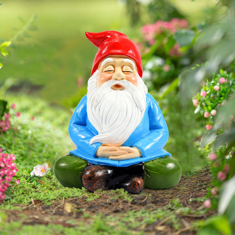 Ziggy Meditating Garden Gnome - Gnomeshomes